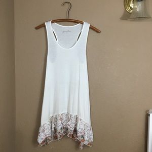 Grace & lace || floral top extender tank